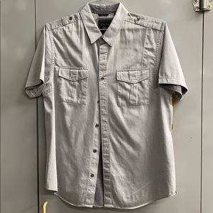 GUESS Men’s Slim Fit Short Sleeve Shirt